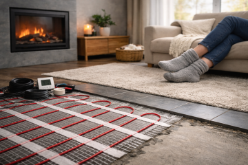 Чому електрична тепла підлога — ідеальне рішення для локального обігріву?
