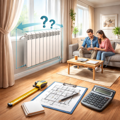 Як правильно розрахувати кількість секцій радіатора для кімнати?
