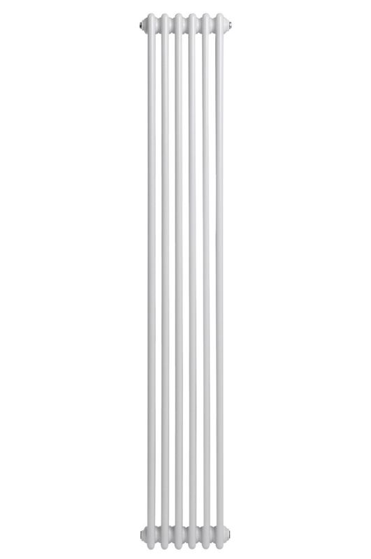 Вертикальный дизайнерский радиатор отопления ARTTIDESIGN Bari III 6/1800/290/50 белый матовий