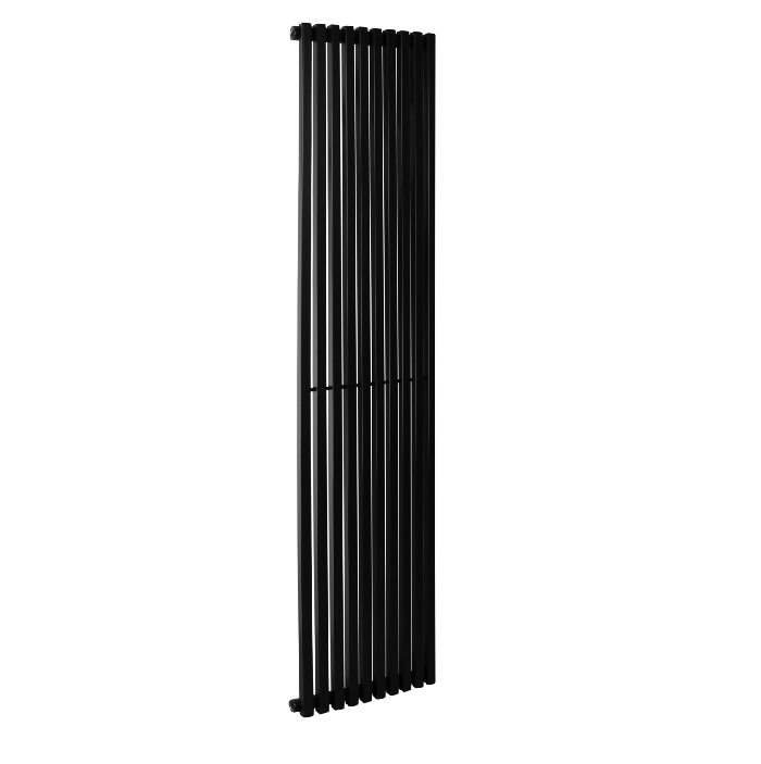 Радіатор дизайн Betatherm 405x1800 Quantum-1 BLACK Вертикал