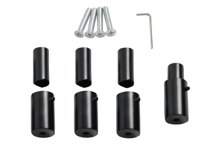 Дизайнерська рушникосушка Grasse 9/820 чорний матовий