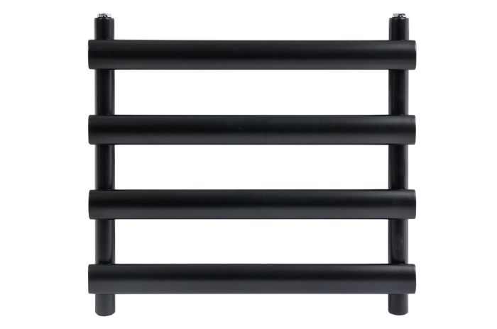 Дизайнерська рушникосушка Menton 4/496 чорний матовий