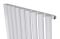 Вертикальний дизайнерський радіатор опалення ARTTIDESIGN Matera 9/1800/531/50 білий матовий