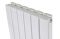 Вертикальний дизайнерський радіатор опалення ARTTIDESIGN Terni II 6/1800/354/50 білий матовий