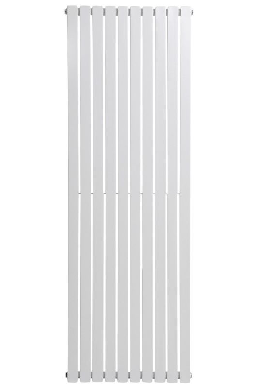 Вертикальный дизайнерский радиатор отопления ARTTIDESIGN  Terni 10/1800/590 белый матовый