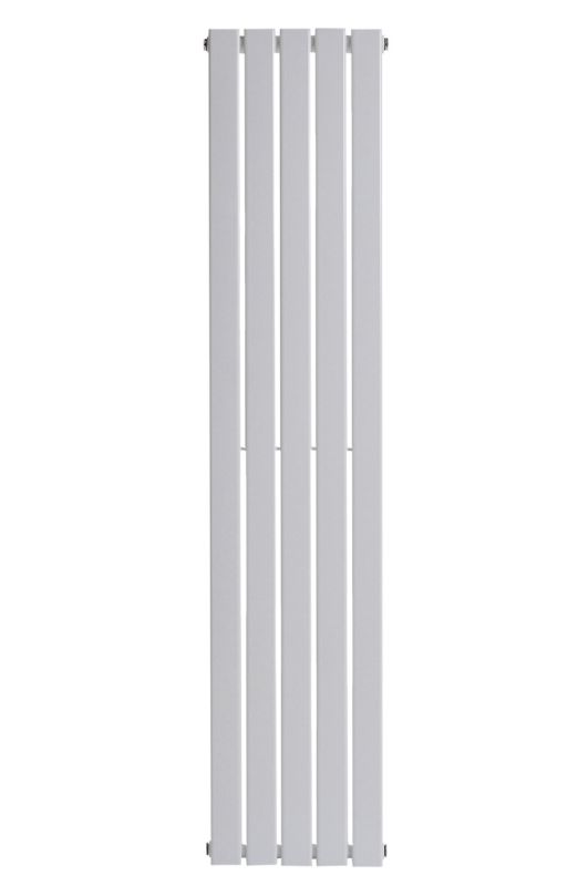 Дизайнерский вертикальный радиатор отопления ARTTIDESIGN Livorno 5/1600/340/50 белый матовий