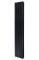 Дизайнерський вертикальний радіатор опалення ARTTIDESIGN Livorno II 5/1800/340 чорний матовий
