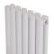 Вертикальний дизайнерський радіатор опалення ARTTIDESIGN Rimini II 6/1800/354/50 білий матовий