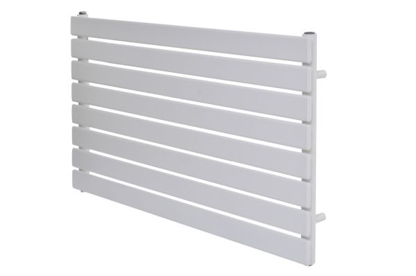 Горизонтальний дизайнерський радіатор опалення  ARTTIDESIGN Livorno G 8/544/1400 білий матовий