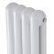 Вертикальний дизайнерський радіатор опалення ARTTIDESIGN Verona 4/1800/300 білий матовий