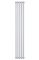 Вертикальний дизайнерський радіатор опалення ARTTIDESIGN Matera 5/1800/295/50 білий матовий