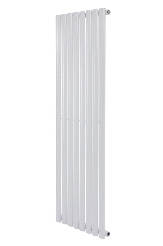 Вертикальный дизайнерский радиатор отопления ARTTIDESIGN Rimini 8/1500/472/50 белый матовий