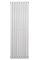 Вертикальний дизайнерський радіатор опалення ARTTIDESIGN Rimini II 8/1500/472/50 білий матовий