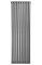 Вертикальний дизайнерський радіатор опалення ARTTIDESIGN Rimini II 8/1500/472/50 сірий матовий