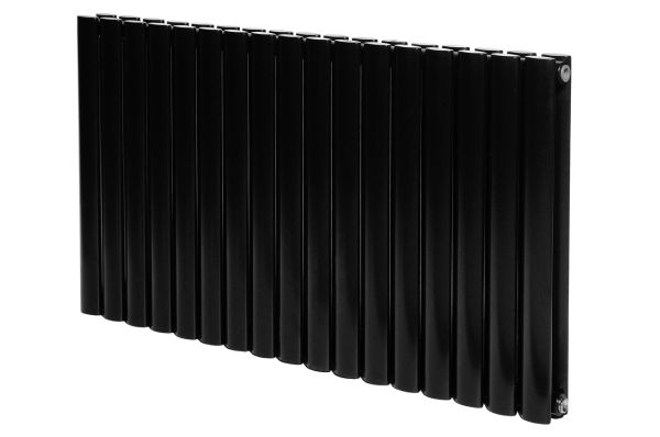 Горизонтальний дизайнерський радіатор опалення ARTTIDESIGN Rimini II G 17/550/1003 чорний матовий