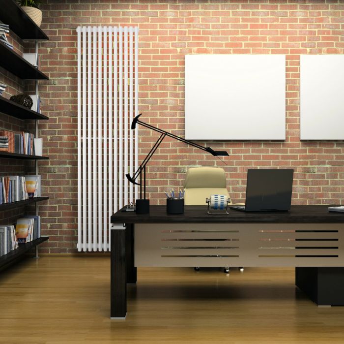 Радіатор дизайн Betatherm 463x1800 Praktikum-1 WHITE Вертикал