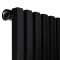 Радіатор дизайн Betatherm 485x1800 Quantum-1 BLACK Вертикал