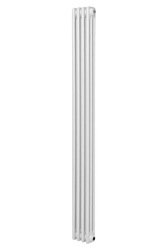 Вертикальный дизайнерский радиатор отопления ARTTIDESIGN Bari III 4/1800/200 белый матовий