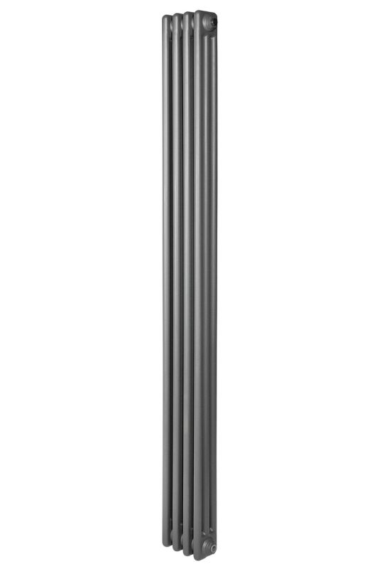 Вертикальний дизайнерський радіатор опалення ARTIDESIGN Bari III 4/1800/200 сірий матовий