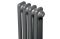Вертикальний дизайнерський радіатор опалення ARTIDESIGN Bari II 4/1800/200 сірий матовий
