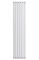 Вертикальний дизайнерський радіатор опалення ARTTIDESIGN Matera II 7/1800/413/50 білий матовий