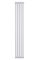 Вертикальний дизайнерський радіатор опалення ARTTIDESIGN Matera II 5/1800/295/50 білий матовий