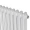 Горизонтальний дизайнерський радіатор опалення ARTTIDESIGN Bari II G 22/500/1010 білий матовий