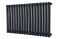 Горизонтальний дизайнерський радіатор опалення ARTTIDESIGN Rimini G 17/550/1003 чорний матовий