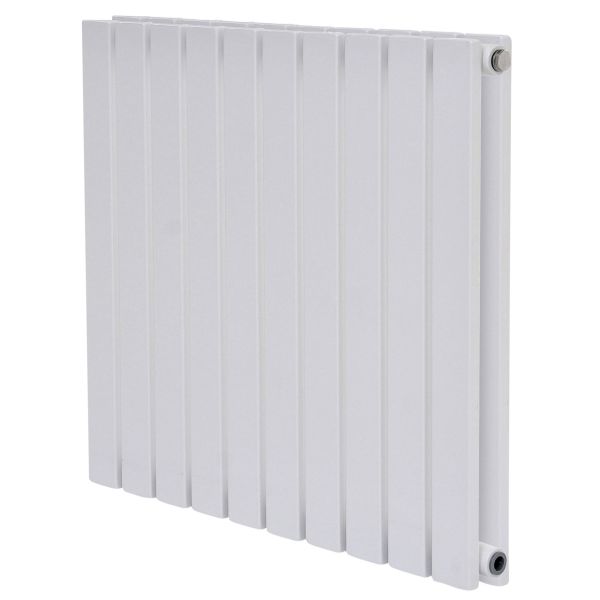 Горизонтальні дизайнерські радіатори опалення ARTTIDESIGN Terni II G 10/600/590 білий матовий