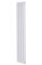 Дизайнерський вертикальний радіатор опалення ARTTIDESIGN Livorno II 4/1800/272/50 білий матовий.