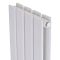 Дизайнерський вертикальний радіатор опалення ARTTIDESIGN Livorno II 4/1800/272/50 білий матовий.