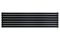 Горизонтальний дизайнерський радіатор опалення ARTTIDESIGN Livorno II G 7/476/1800 чорний матовий