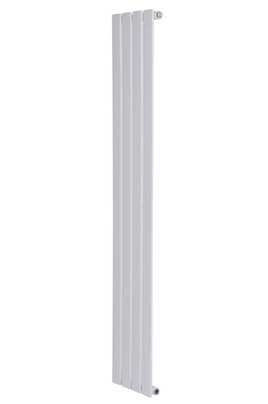 Дизайнерский вертикальный радиатор отопления ARTTIDESIGN Livorno 4/1800/272/50 белый матовий
