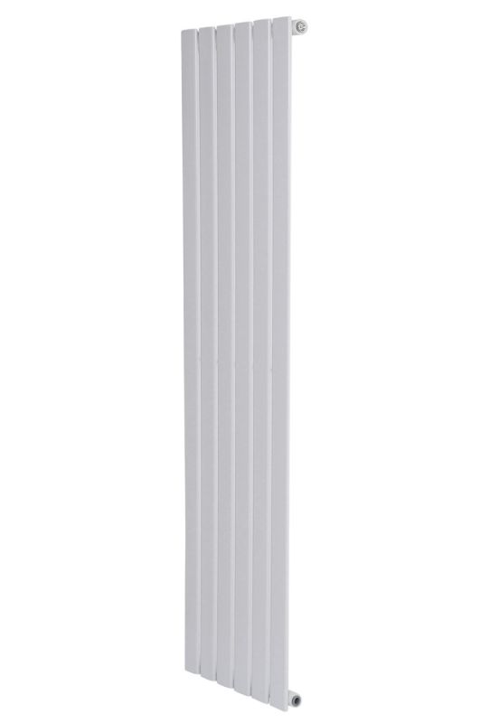 Вертикальный дизайнерский радиатор отопления ARTTIDESIGN Livorno 6/2000/408/50 белый  матовый