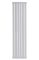 Вертикальний дизайнерський радіатор опалення  ARTTIDESIGN Livorno 6/1600/408 білий матовий