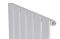 Вертикальний дизайнерський радіатор опалення  ARTTIDESIGN Livorno 6/1600/408 білий матовий