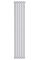 Вертикальний дизайнерський радіатор опалення ARTTIDESIGN Terni 5/1800/295 білий матовий