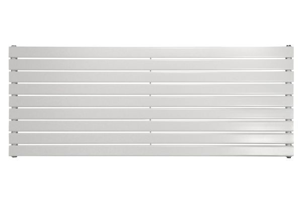 Горизонтальний дизайнерський радіатор опалення  ARTTIDESIGN Livorno G 9/612/1800 білий матовий