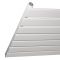Горизонтальний дизайнерський радіатор опалення  ARTTIDESIGN Livorno G 7/476/1800 білий матовий