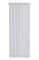 Вертикальний дизайнерський радіатор опалення ARTTIDESIGN Livorno II 7/1400/476/50 білий матовий