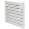 Горизонтальний дизайнерський радіатор опалення ARTTIDESIGN Livorno II G 8/544/1000 білий матовий