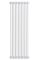 Вертикальний дизайнерський радіатор опалення ARTTIDESIGN Bari II 12/1500/560/50 білий матовий
