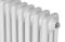 Вертикальний дизайнерський радіатор опалення ARTTIDESIGN Bari III 10/1200/470/50 білий матовий