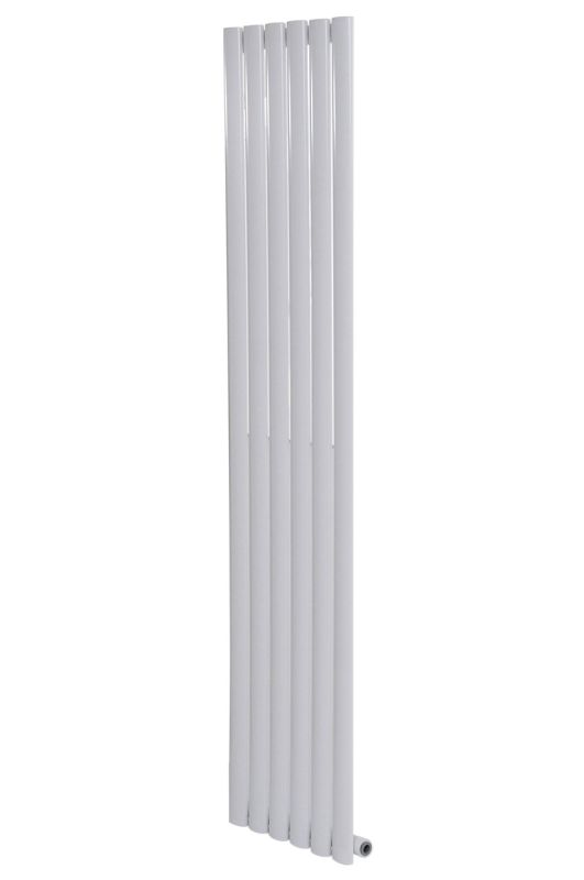 Вертикальный дизайнерский радиатор отопления ARTTIDESIGN Rimini 6/1800/354/50 белый матовий