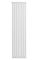 Вертикальний дизайнерський радіатор опалення ARTTIDESIGN Terni 8/1800/472 білий матовий