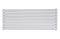 Горизонтальний дизайнерський радіатор опалення ARTTIDESIGN Livorno ІІ G 7/476/1400/50 білий матовий