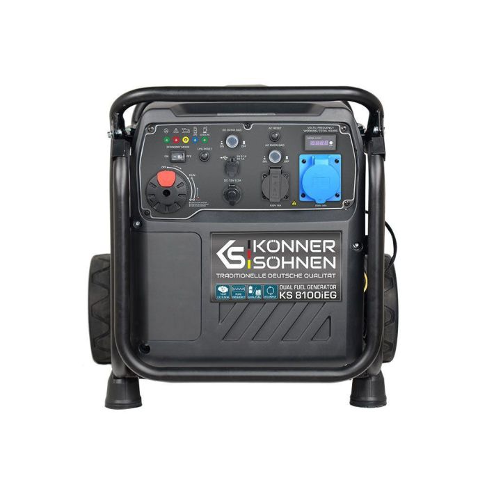 Инверторный газобензиновый генератор 8 кВт Konner & Sohnen KS 8100iEG
