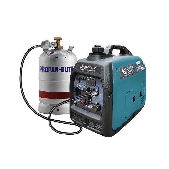 Инверторный газобензиновый генератор 2 кВт Konner & Sohnen KS 2100iG S