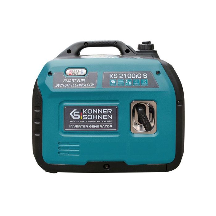 Инверторный газобензиновый генератор 2 кВт Konner & Sohnen KS 2100iG S