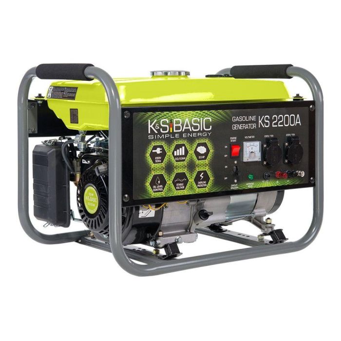 Бензиновый генератор 2,2 кВт Konner & Sohnen BASIC KSB 2200A